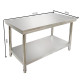 双层不锈钢工作台厨房专用桌子台面加厚案板置物货架打荷切菜奶茶