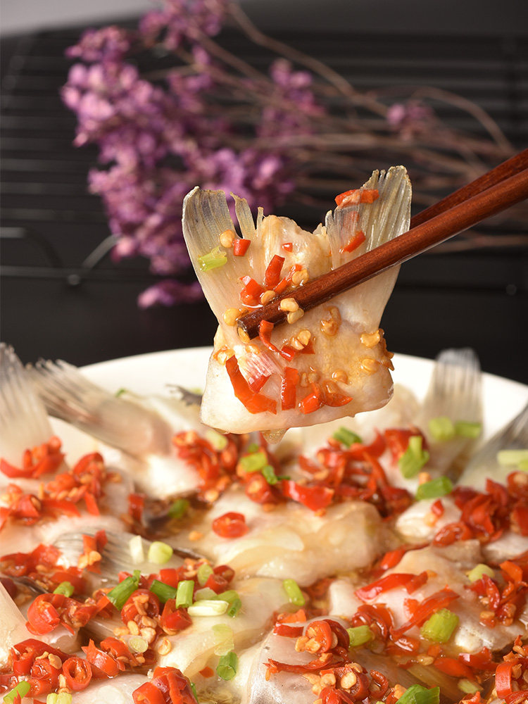 回鱼翅鱼鳍长江鮰鱼刺翅鱼划水新鲜冷冻酒店半成品特色饭店菜食材