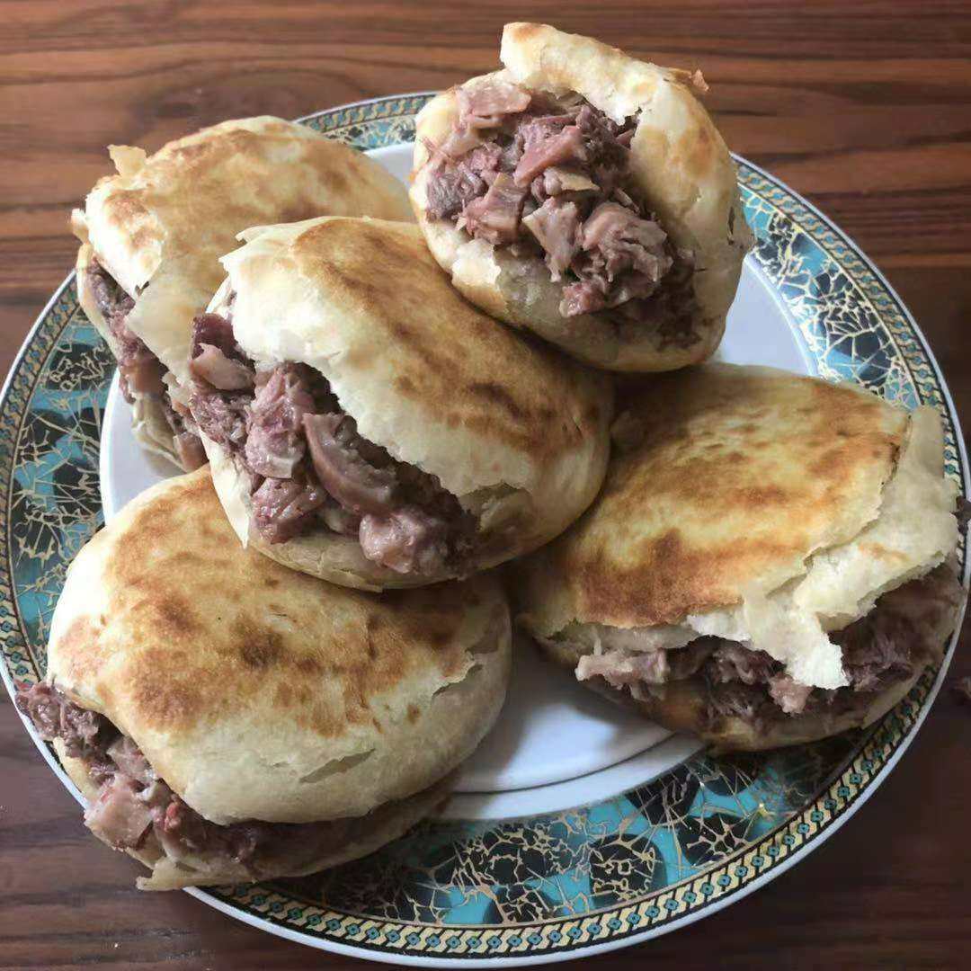 (今日10折)驴肉河北特产名吃正宗保定驴肉火烧现做新鲜熟驴肉真空装开