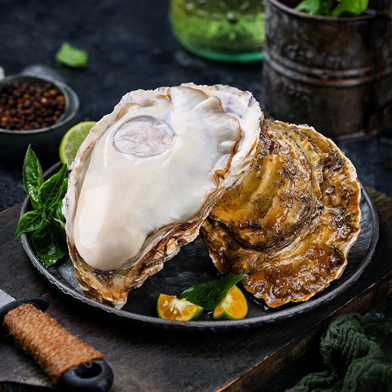 乳山特大生蚝10斤渔知乐鲜活牡蛎肉海蛎子新鲜水产整箱海鲜批发