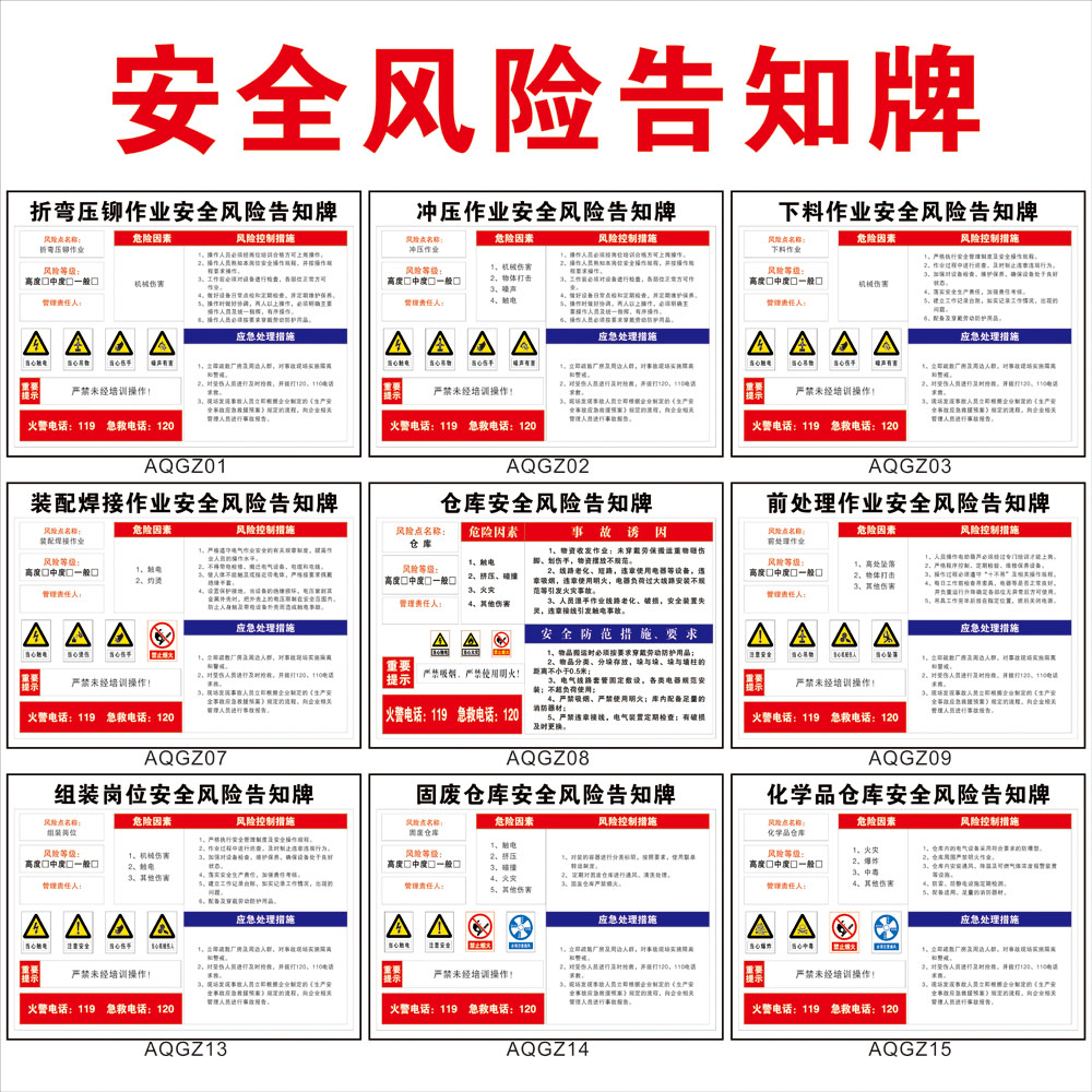 配电房安全风险点告知牌配电室有电危险安全警示牌当心触电标识牌空