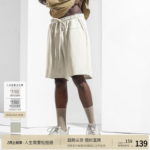 BODYDREAM短裤男宽松美式卫裤潮牌篮球五分运动裤夏季针织休闲裤