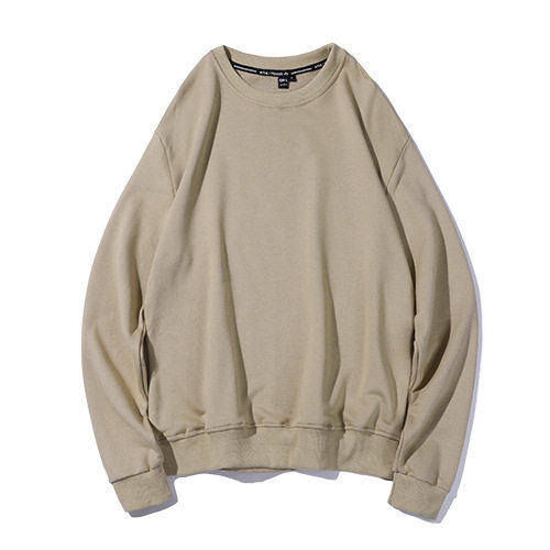 艺巢圆领落肩纯棉棉毛圈卫yc1803卫衣定制