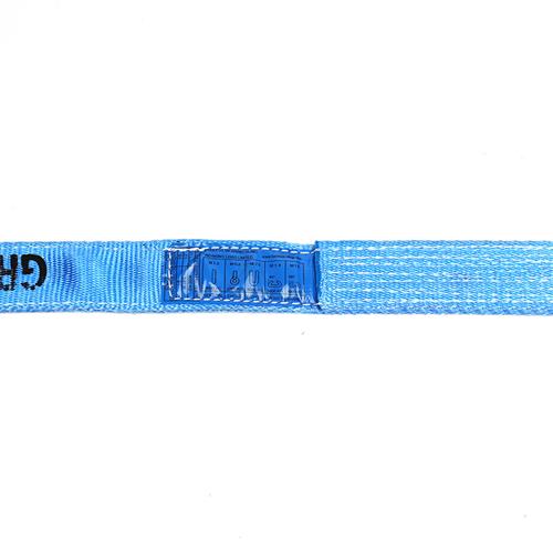索力安 起重吊具两头扣扁平吊装带 蓝色 3T×6mSW021 5-7天