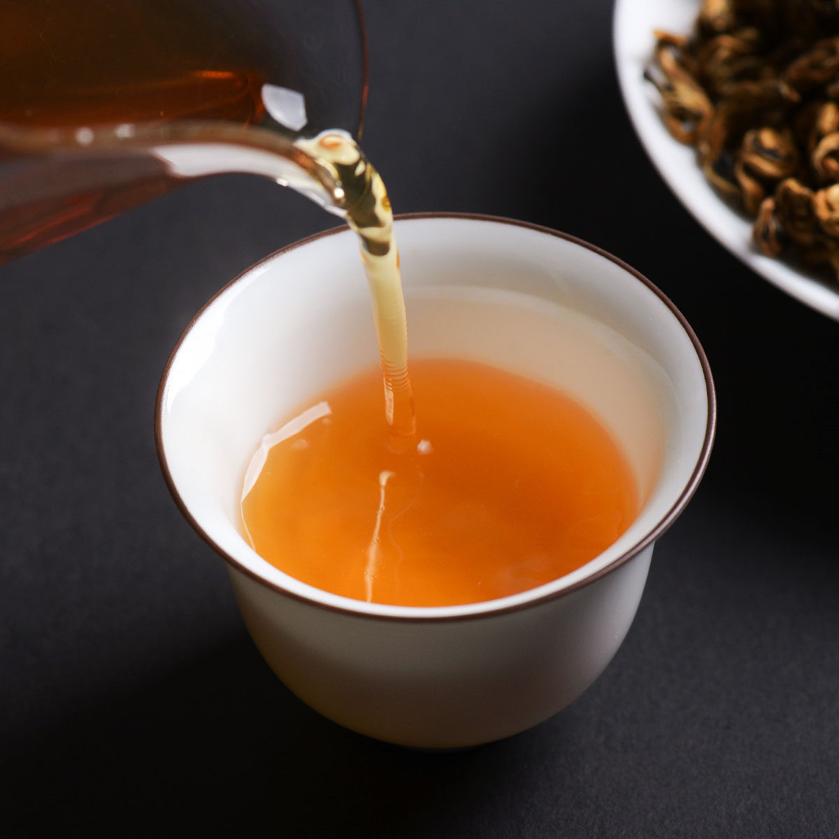 1公斤拍 2017年凤庆金螺滇红茶