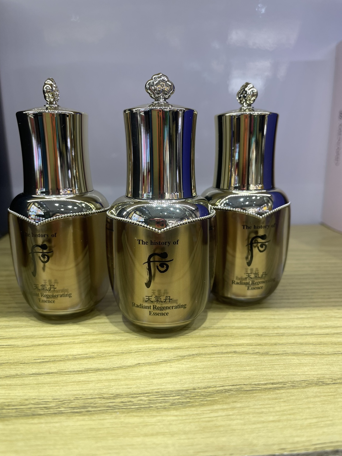 一折whoo后天气丹花献精华液小样8ml