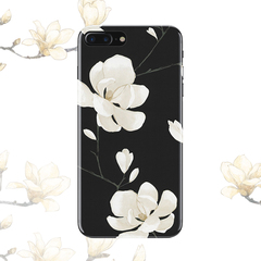 中国风玉兰花iPhone7Plus手机壳6s Plus全包软壳苹果6防摔潮女款