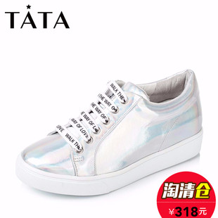 gucci奧萊專櫃 奧萊清倉 Tata 他她秋季專櫃同款平底休閑女單鞋FC524CM6 gucci奧萊款包