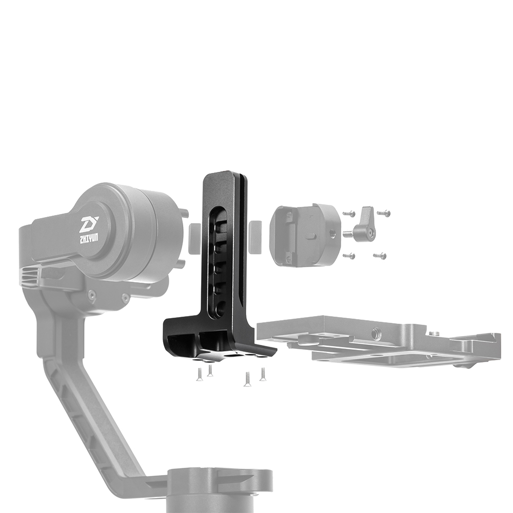 [flagship store]zhiyun/zhiyun stabilizer gimbal accessories yunhe 2 1dx adjustment vertical plate
