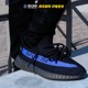 烽火 Adidas Yeezy Boost 350 V2 黑蓝 椰子侃爷跑步鞋 GY7164