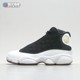 现货 烽火 Air Jordan 13 AJ13 黑白金 童鞋 439669-021