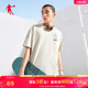 中国乔丹短袖t恤男2024夏季新款宽松休闲运动服男士体恤圆领上衣