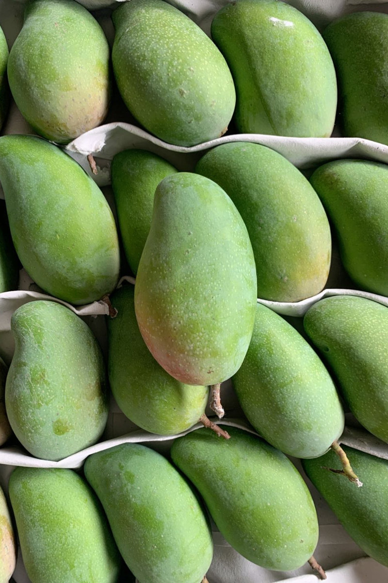 新鲜芒果越南甜心芒10斤金煌芒小果热带水果青皮生吃芒小青芒鲜果