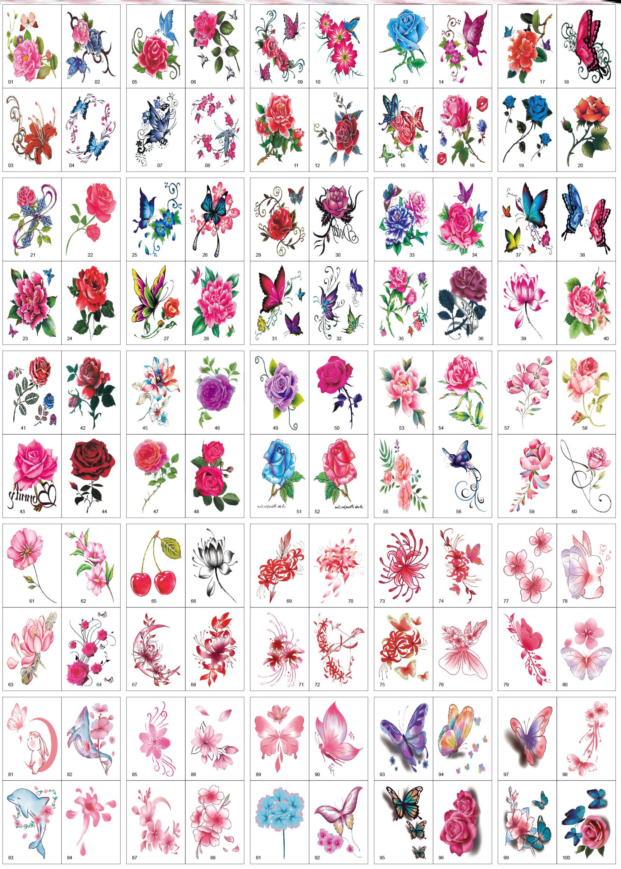 热销贴画身体纹身贴女防水