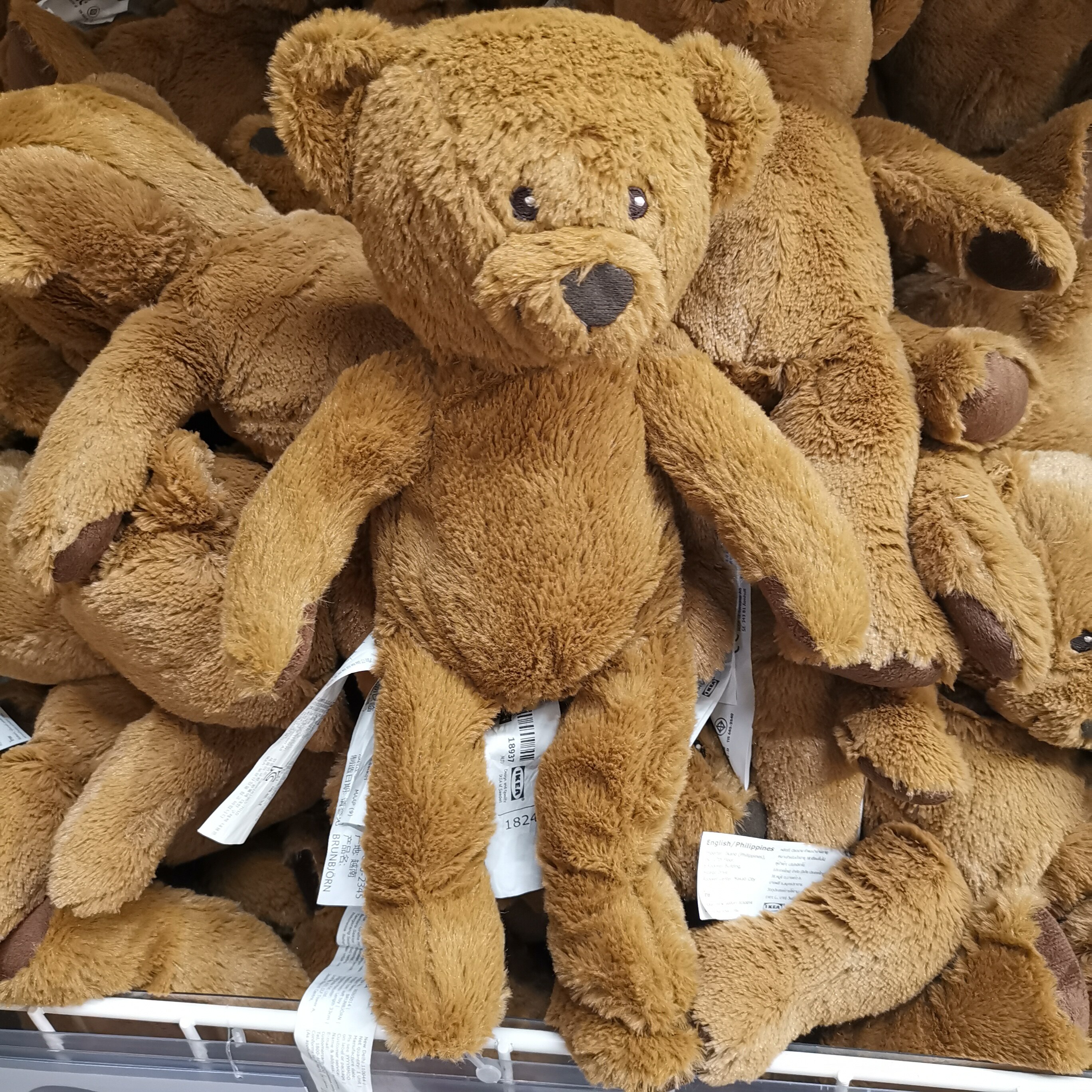 成都宜家  布朗伯恩 毛绒玩具 熊公仔节日礼物玩偶国内代购