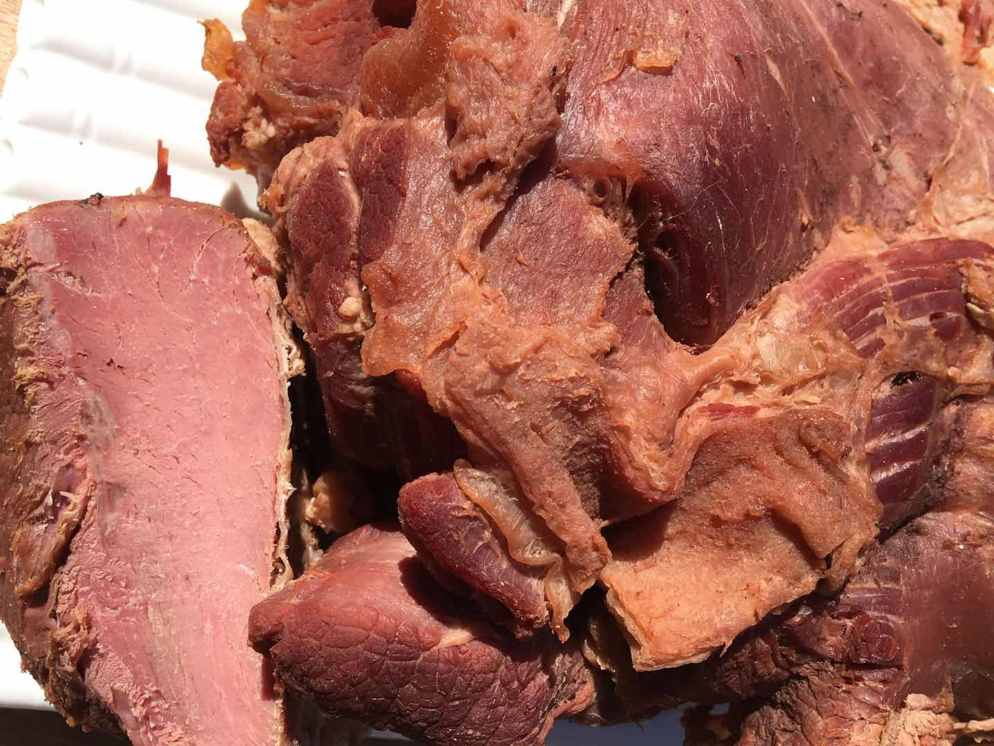 河南扶沟特产五香牛肉熟本地黄牛肉腱子卤牛肉即食熟食真空包邮 - 大