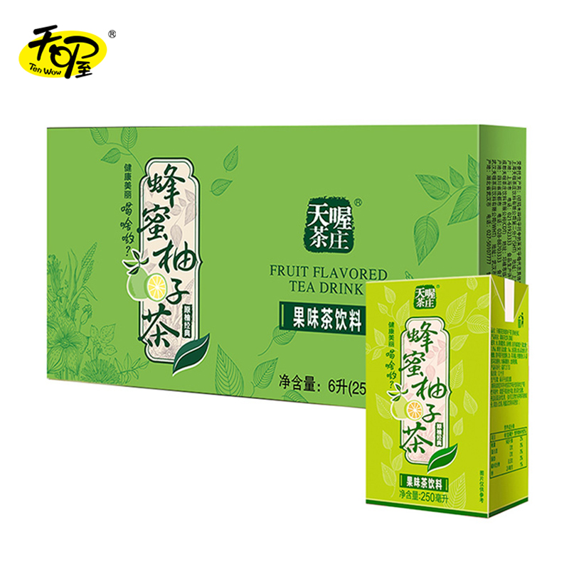 天喔茶庄蜂蜜柚子茶250ml*24