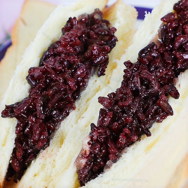 紫米面包早餐一整箱点心零食全麦夹心奶酪手撕吐司口袋糕点心便宜