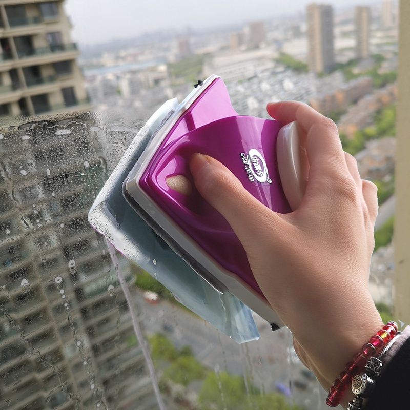 宙洁今擦玻璃神器清洁双面擦窗器调节磁力工具刮高楼双层中空洗搽