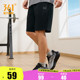 361运动短裤男2025夏季直筒宽松透气针织休闲五分裤跑步裤子男裤
