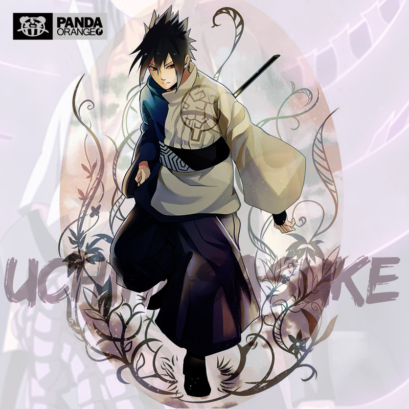 新款宇智波佐助卫衣潮古风印花创意动漫周边外套火影忍者联名衣服