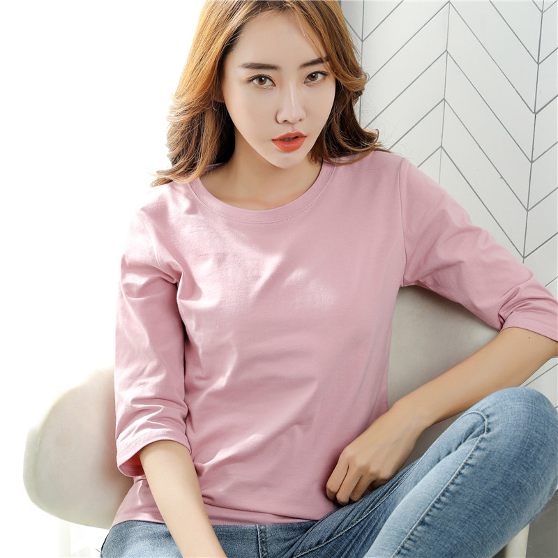 t恤女中袖欧洲站