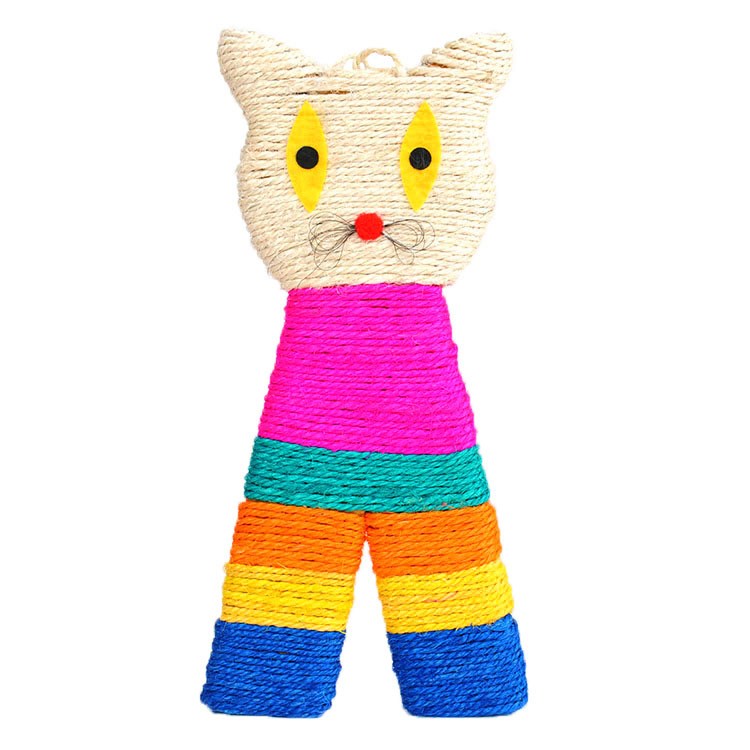 Sword hemp rope weaving, scratching board cartoon cat head在类目 宠物/宠物食品及用品, 猫/狗玩具, 逗猫棒中 - 来自Buy2taobao.com提供专业的淘宝代购服务
