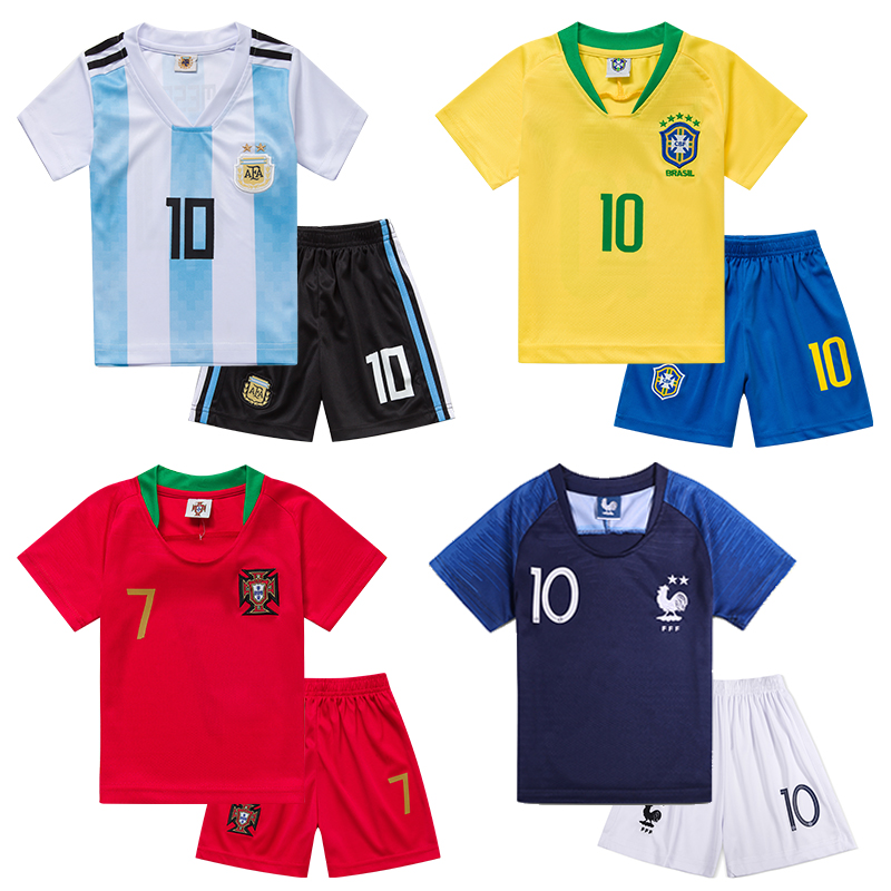 Argentina train Brazil France Messi Boy Schoolgirl Soccer jersey suitin the Sports/Yoga/Fitness/Fans supplies , Football , Soccer Jersey category - from Buy2taobao.com to provide professional Taobao agent buy service