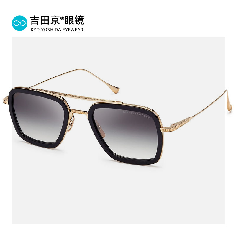 dita眼镜钢铁侠唐尼同款蜘蛛侠伊迪丝墨镜古天乐太阳镜flight 006