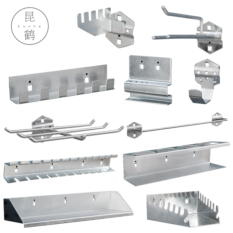 厂家直销工具挂钩五金挂钩洞洞板配件汽修厂展示架挂板墙货架家用
