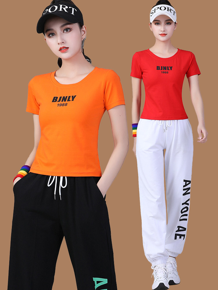 广场舞服装女夏装