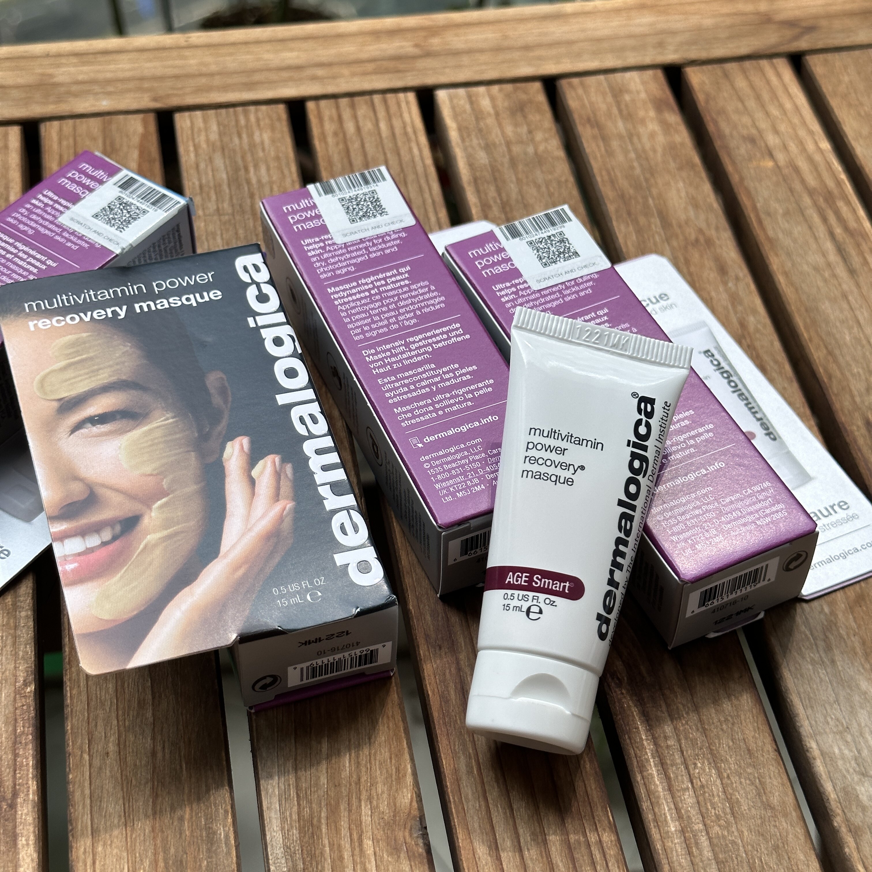 有防伪德美乐嘉多维面膜dermalogica胡萝卜去黄气小样15ml