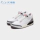 Air Jordan 3 AJ3 白水泥 做旧白灰 复古篮球鞋 DN3707-100