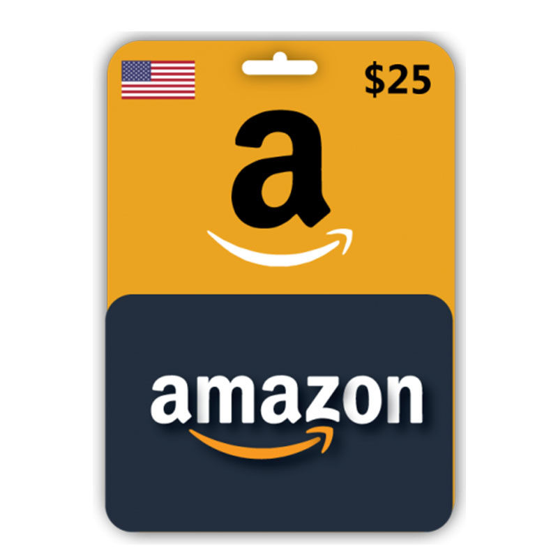 amazon gift card 25usd 美国亚马逊礼品卡25美元 美亚$25充值卡