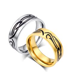特价复古戒指中国民族风个性男士戒指新款韩版时尚男士指环饰品
