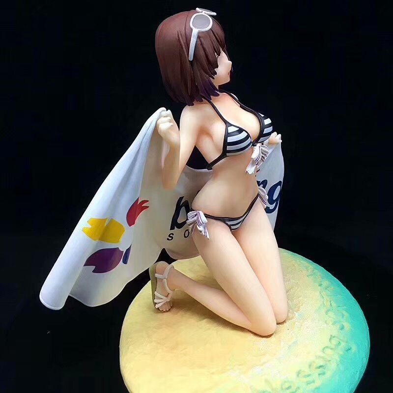 路人女主的养成方法 加藤惠 跪姿 沙滩 泳装ver. 1/7手办