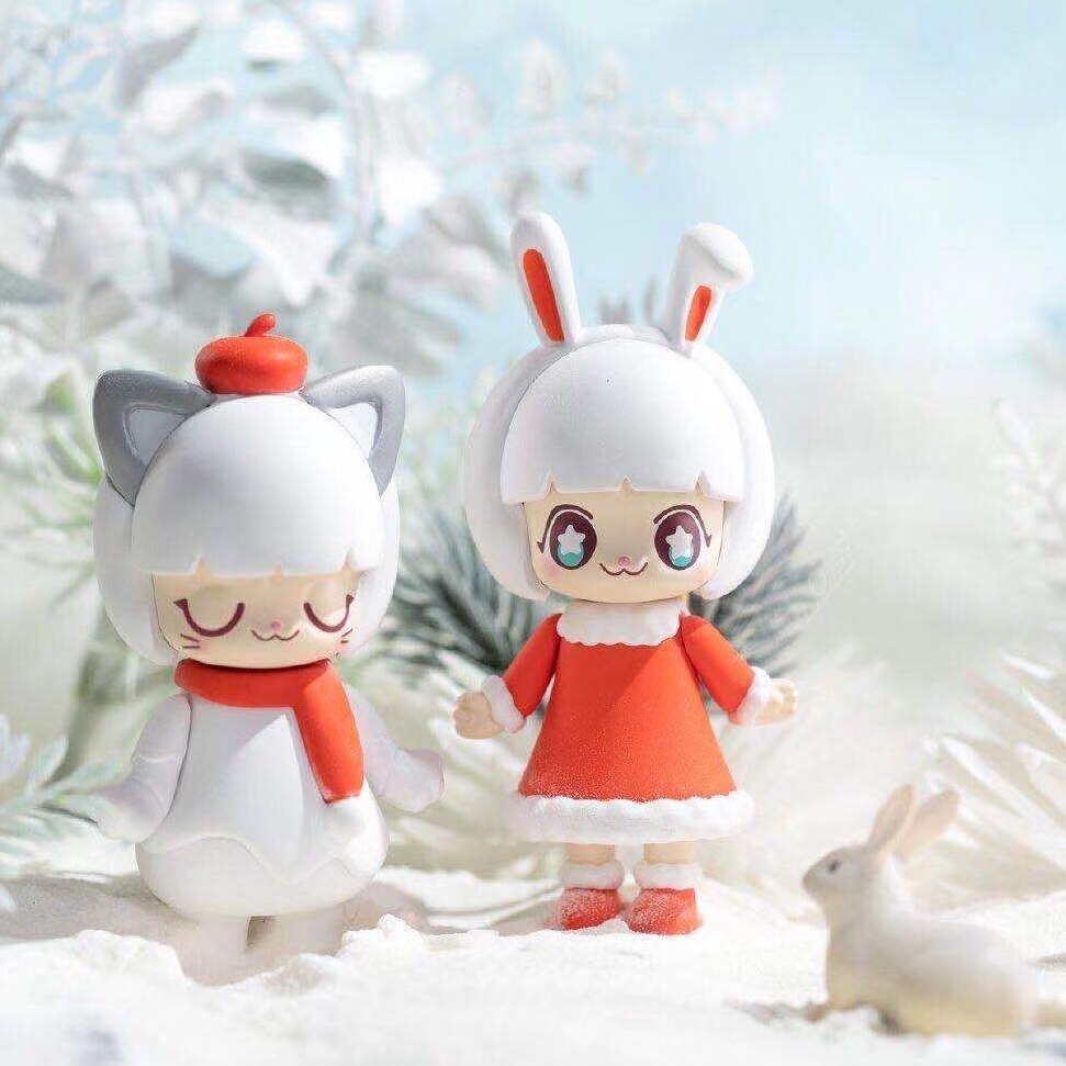 小鹦鹉bebe盲盒第二 弹可爱手办公仔二次元萌趣扭蛋摆件正版现货