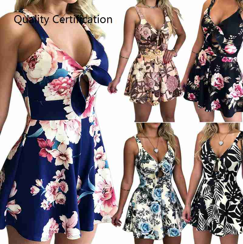 Holiday Style Playsuit 5 Color Beach Mini Short Jumpsuit