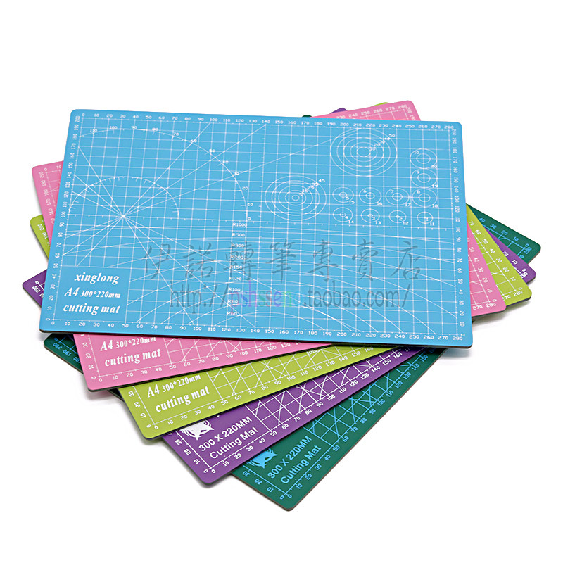 热销伊诺转笔_penbeat垫板 切割垫板 彩色切割板 改笔用切割板 橡皮章