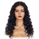 非洲假发长卷发头套90% human hair loose wave u part lace wigs