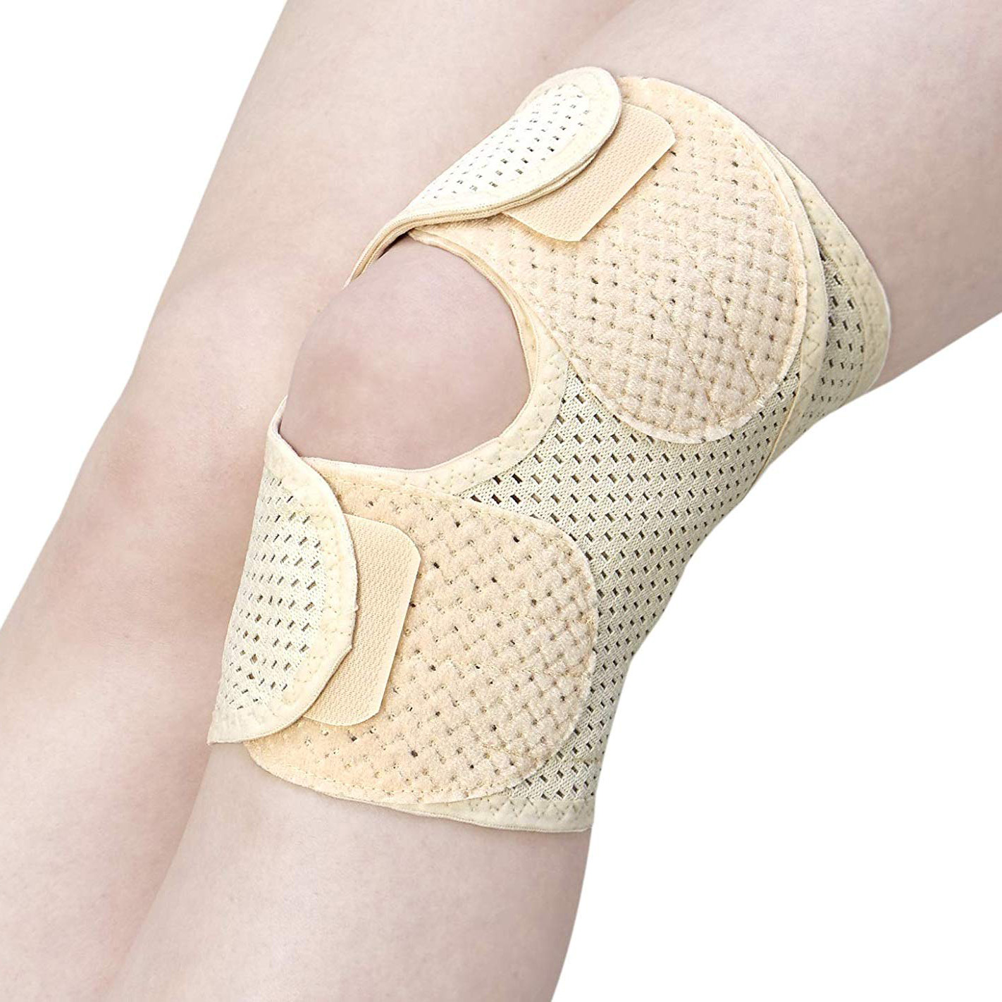 日本原装 中山式薄款网孔护膝半月板韧带损伤关节支撑运动保护