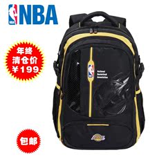 NBA新双肩包男韩版旅游背包旅行包女大中学生书包运动休闲电脑包