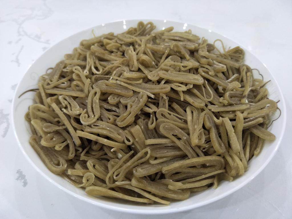 鱼面黄梅特产纯手工下新鱼面散装斤