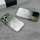 朦胧绿色 适用iPhone15ProMax手机壳苹果14Pro磨砂菲林硬壳13个性创意12Pro简约新款11保护套XR/XSMAX