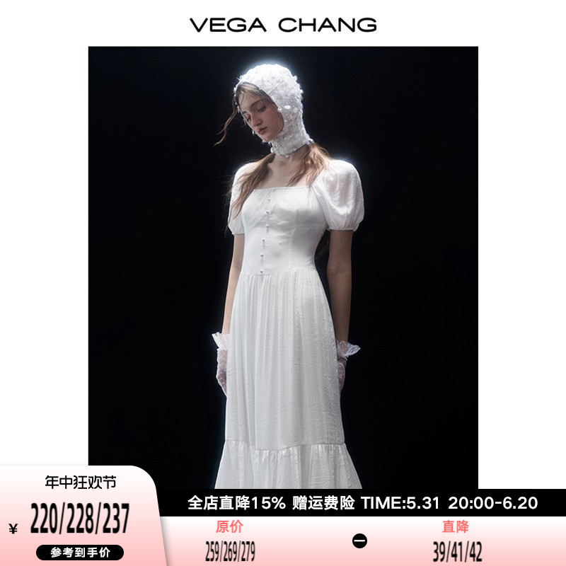 VEGA CHANG法式连衣裙女2