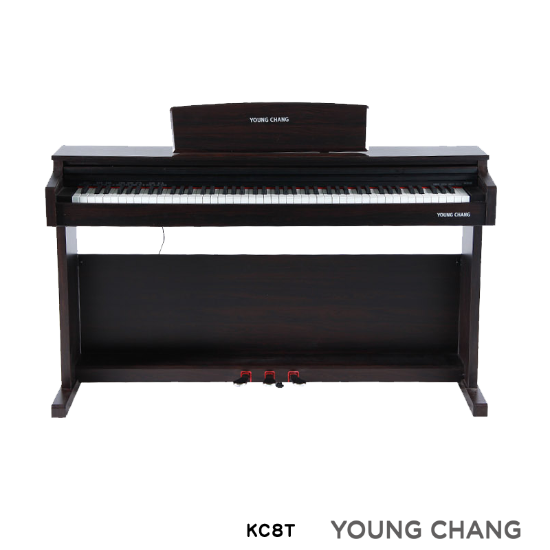 英昌kc8电钢琴youngchang数码重锤kc-8智能立式麦克风弹唱包邮