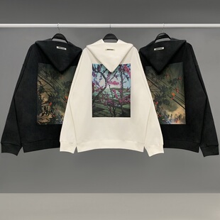 fear of god fog essentials复线花卉潮流宽松高街长袖卫衣帽衫男