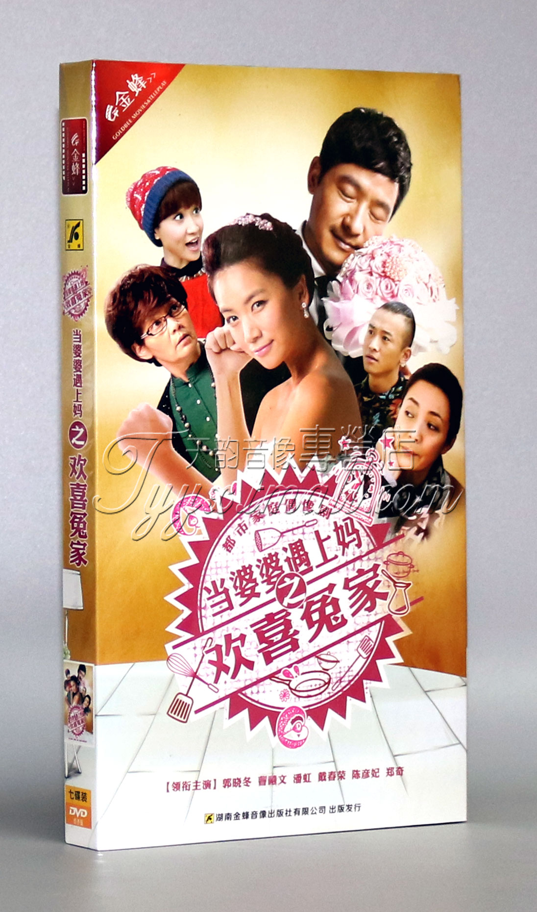 正版 当婆婆遇上妈之欢喜冤家电视剧 经济版盒装7DVD 潘虹