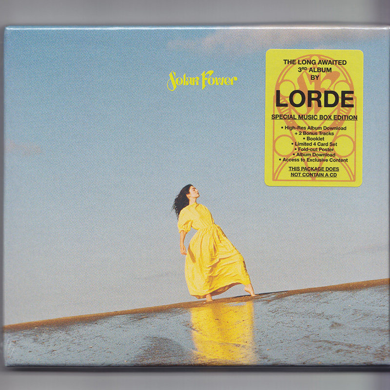 现货正版 洛儿/洛德 lorde solar power 数字专辑 海报/明信片
