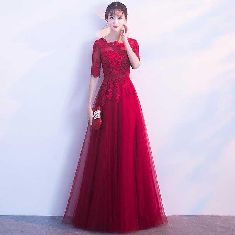 敬酒服新娘2019新款春红色结婚宴会气质显瘦孕妇现代遮肚晚礼服女|msdalam kategori Butik wanita / wanita, perkahwinan/Cheongsam/pakaian, pakaian/malam - dari Buy2taobao.com untuk memberikan perkhidmatan ejen Taobao profesional membeli